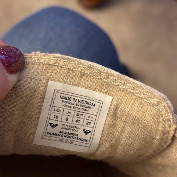 Roxy Surf Canvas shoes - Picture 3 of 4